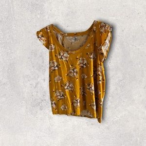 Loft flutter sleeve top